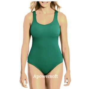Emerald Textured Swimsuit